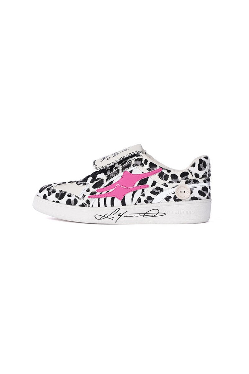 Horsehair Pattern Dexter Sneakers