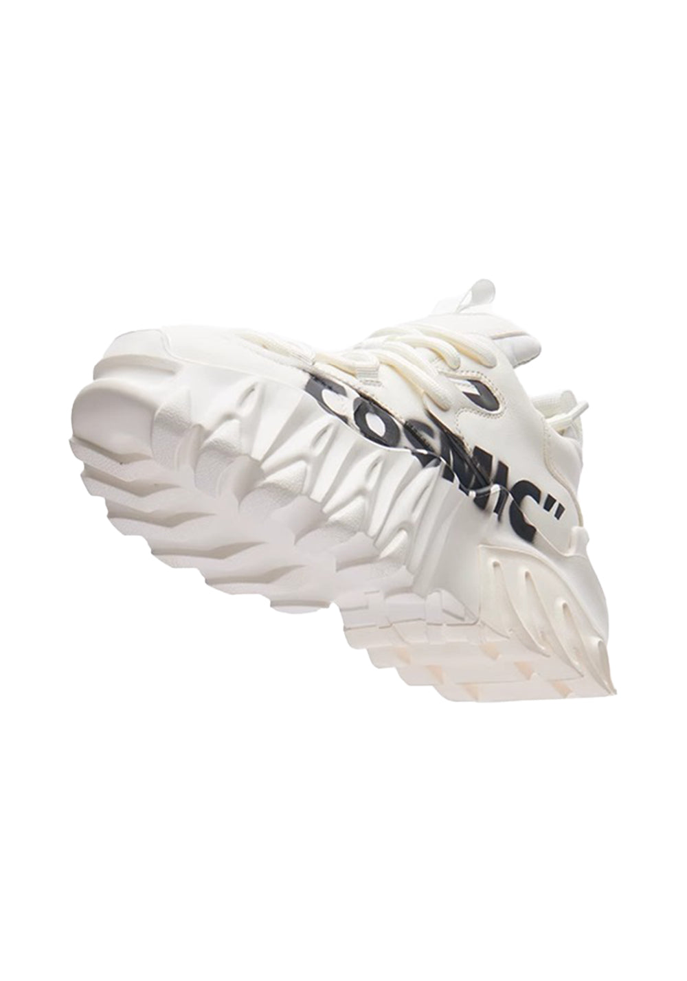 COSMIC Graphic Sculpted-Sole Platform Shoes