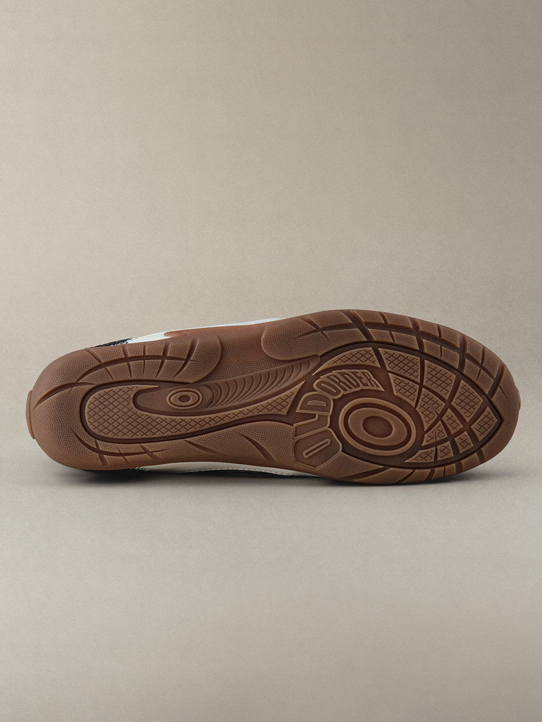 Navy Swirl-Panel Low-Profile Trainers