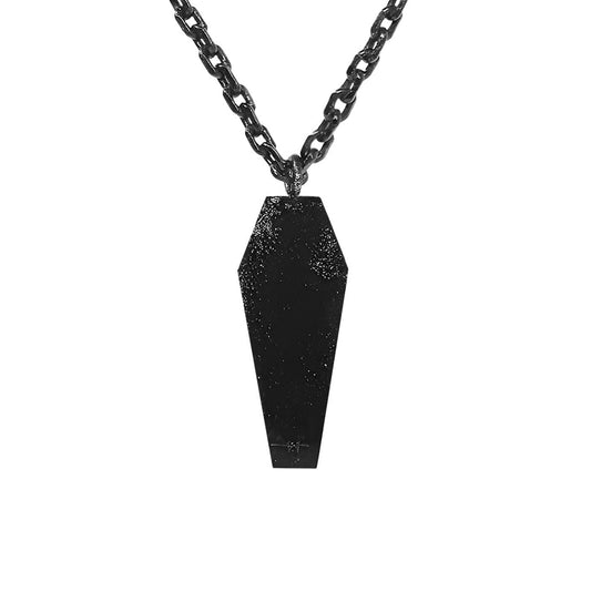 UNDERWATER Distressed Coffin Necklace