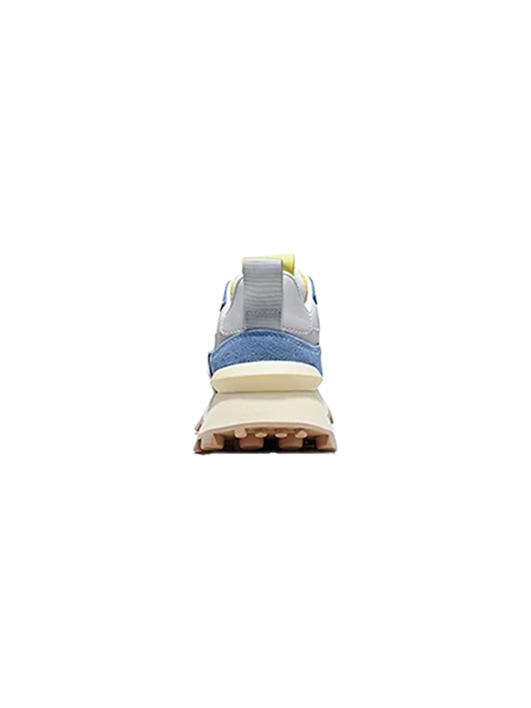 Perforated Leather Platform Casual Shoes