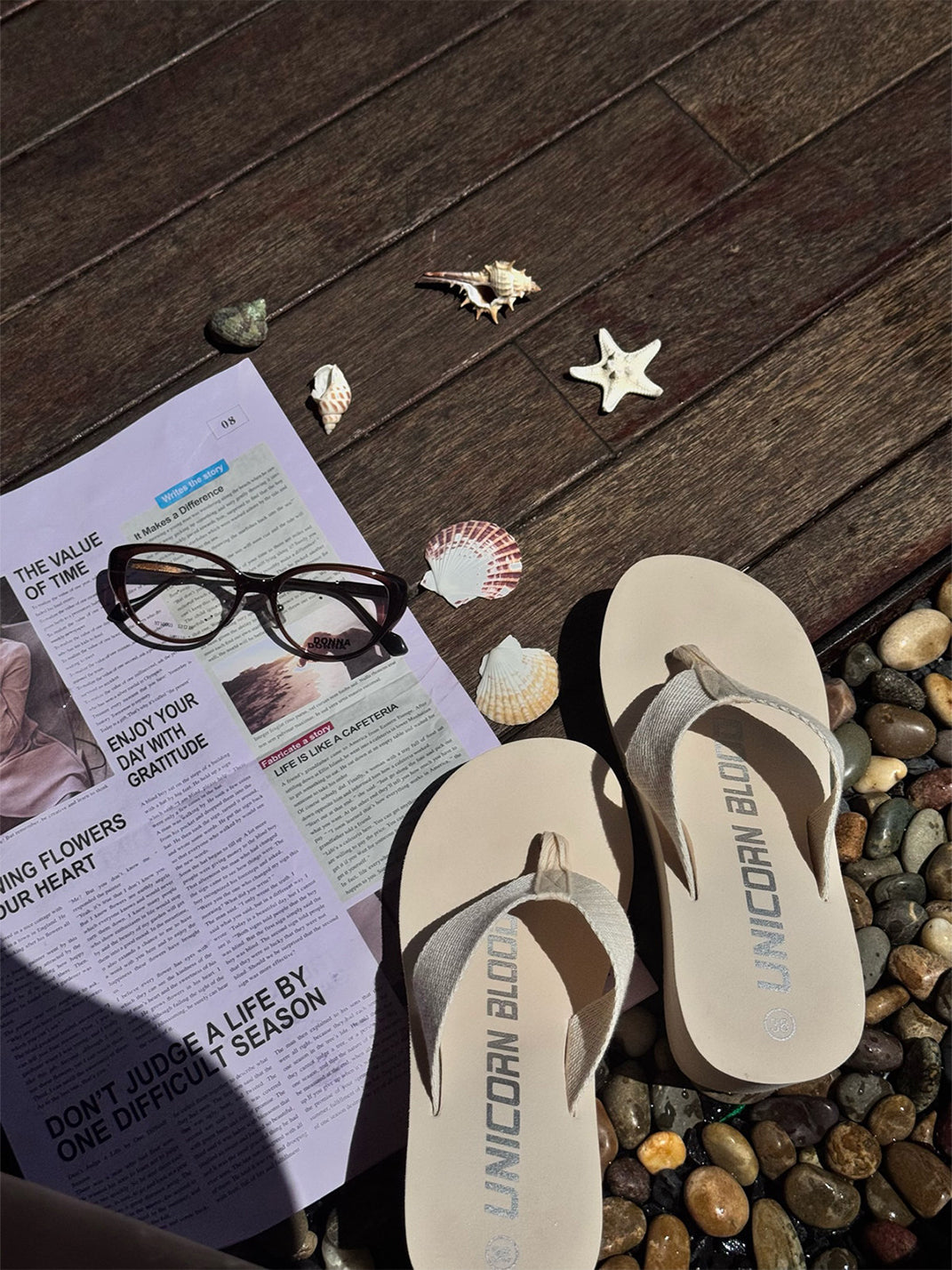 Cushioned Wedge Platform Flip-Flops