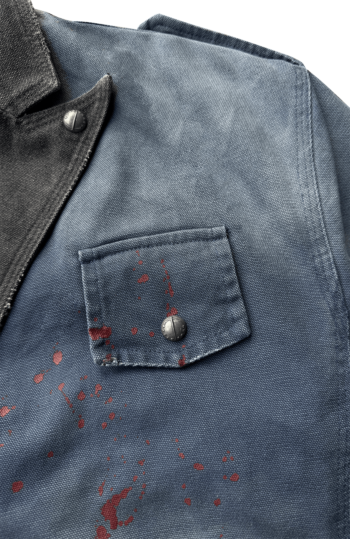 TECNINEGROUP Distressed Grunge Denim Jacket
