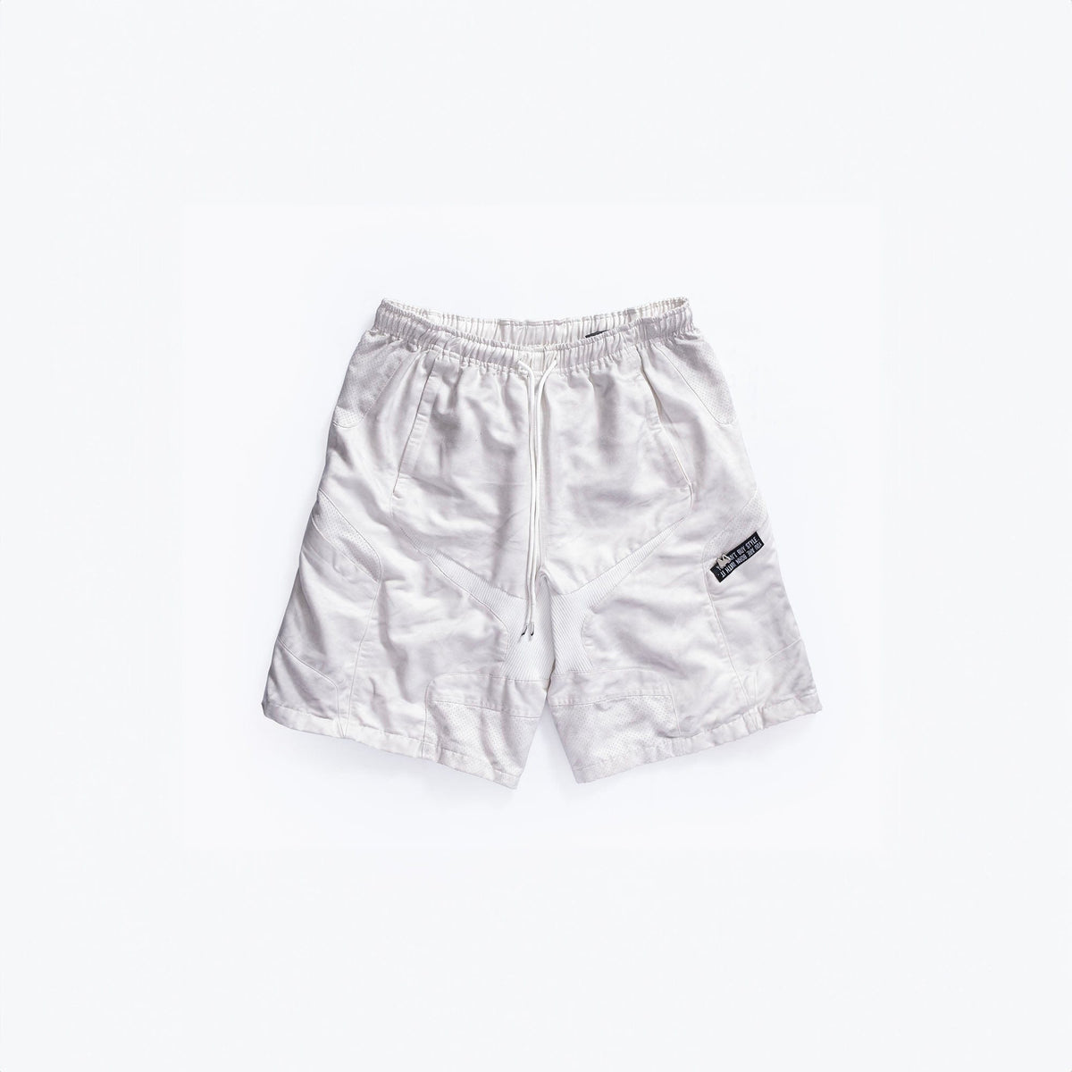 FVVO Multi-Panel Glossy Shorts