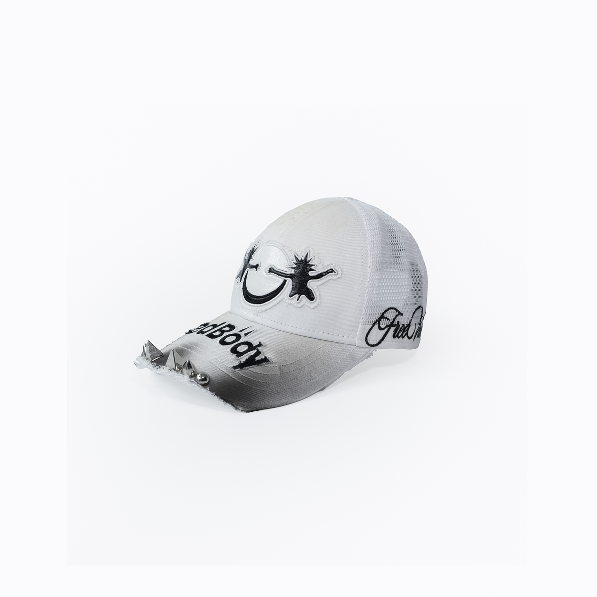 FVVO Punk Studded Washed Cap