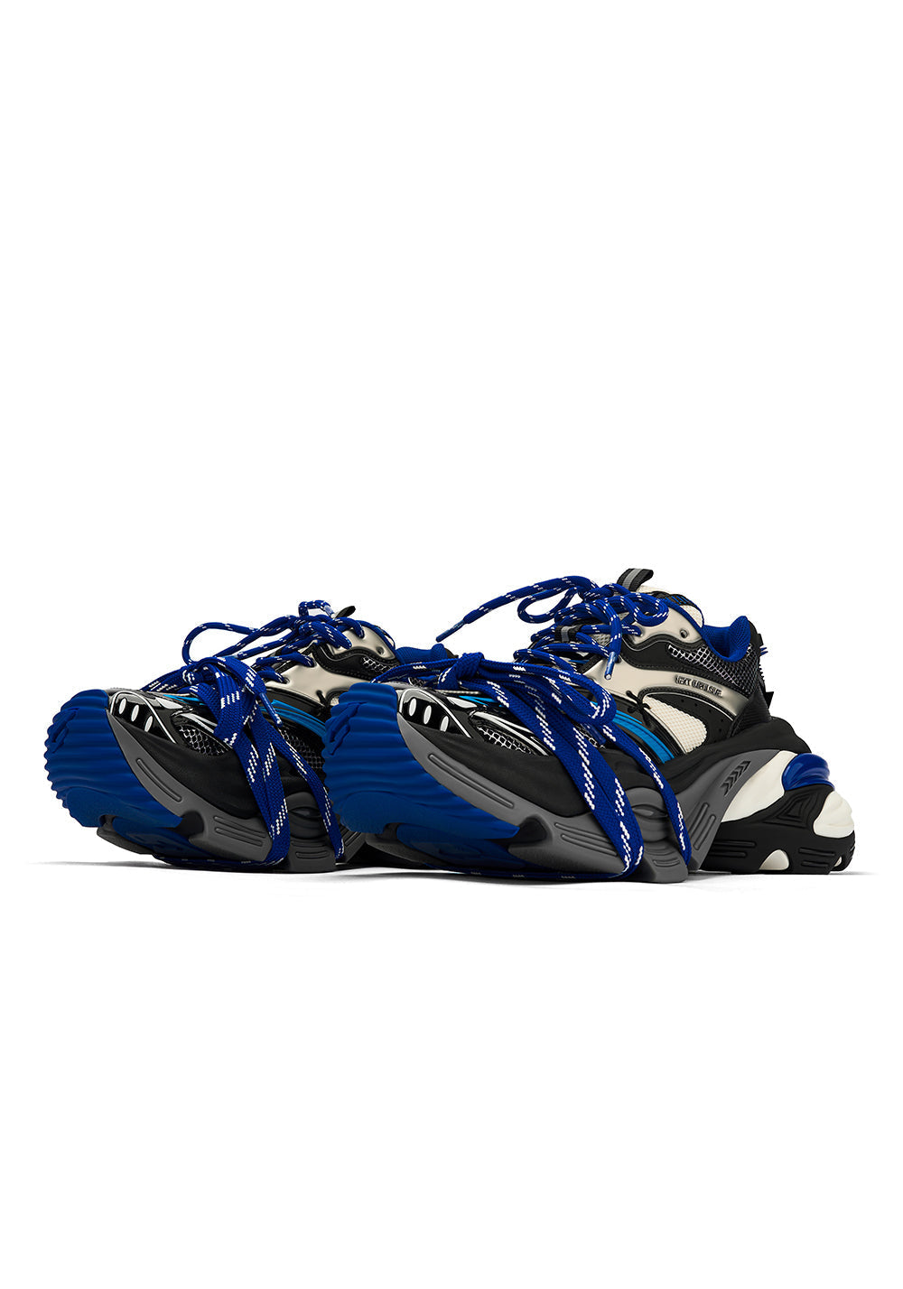 Blue Power Platform Sneakers