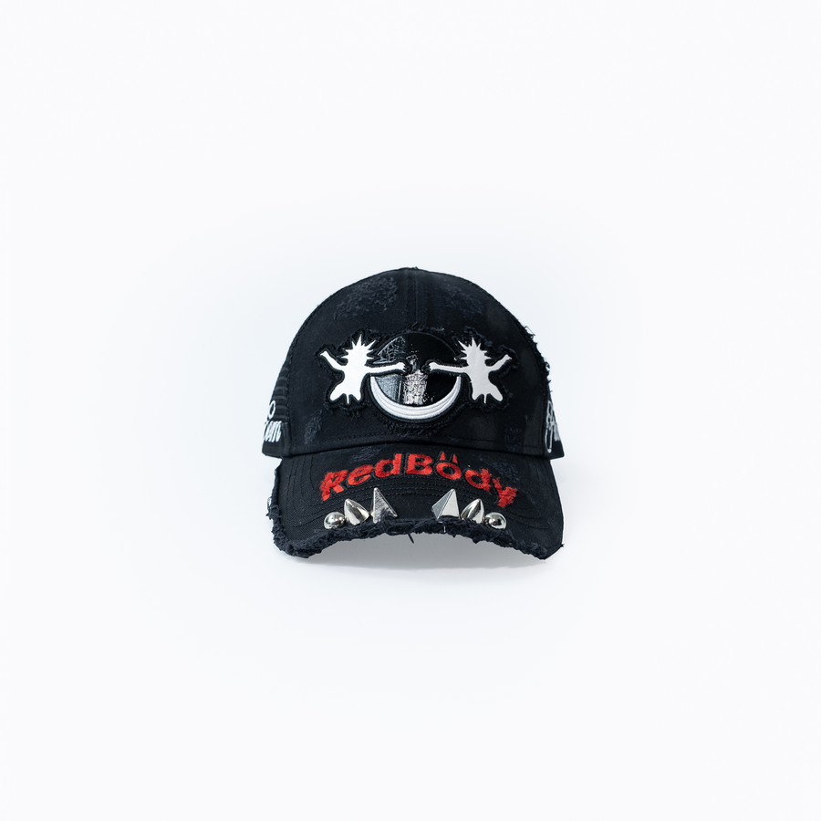 FVVO Punk Studded Washed Cap