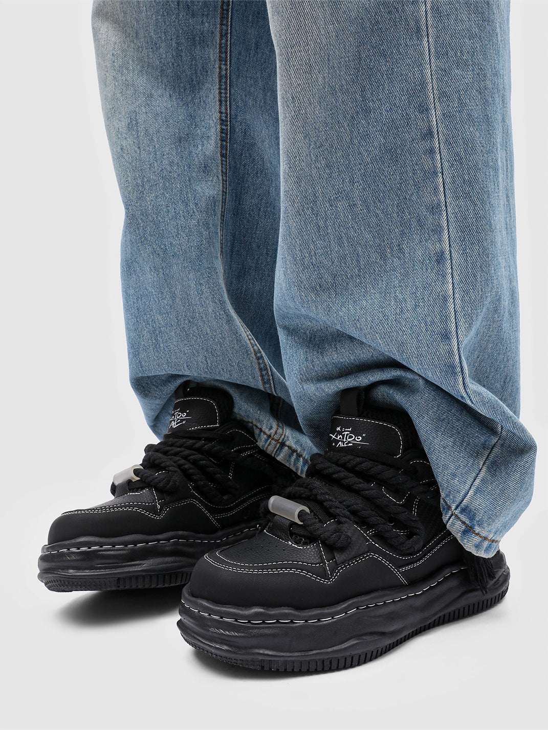 7CM Wavy Platform Sneakers