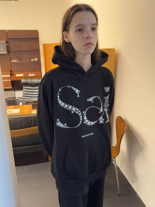 Sai Pearl Embellished Heavyweight Hoodie
