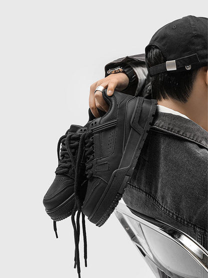 Minimal Chunky Platform Sneakers