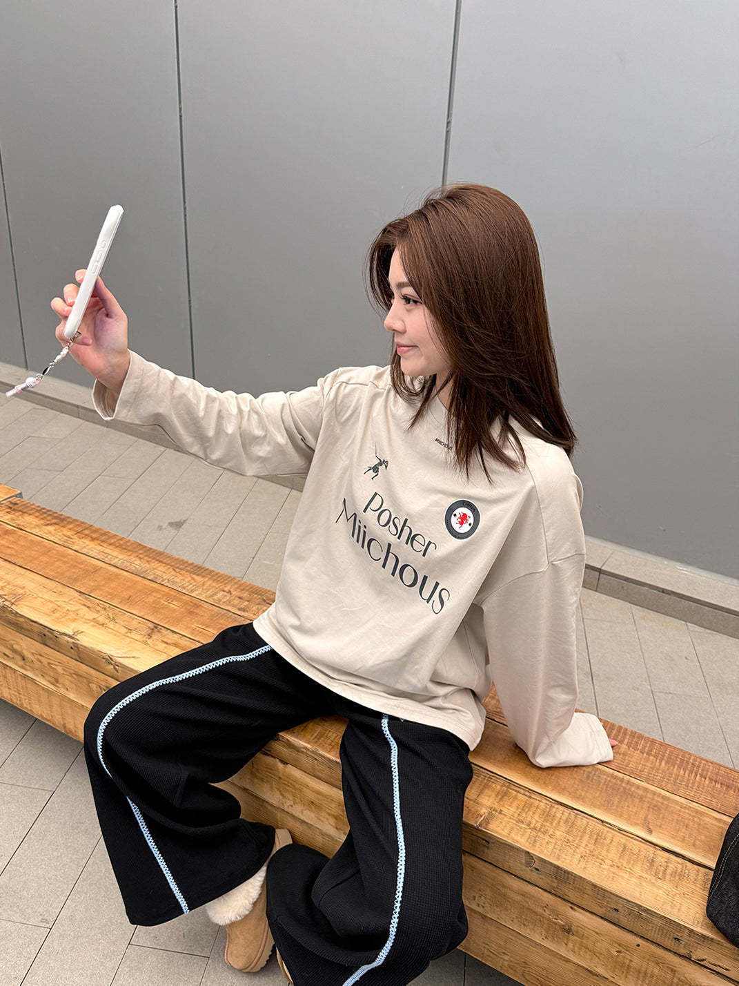 Cotton Antibacterial Sports Long Sleeve T-Shirt