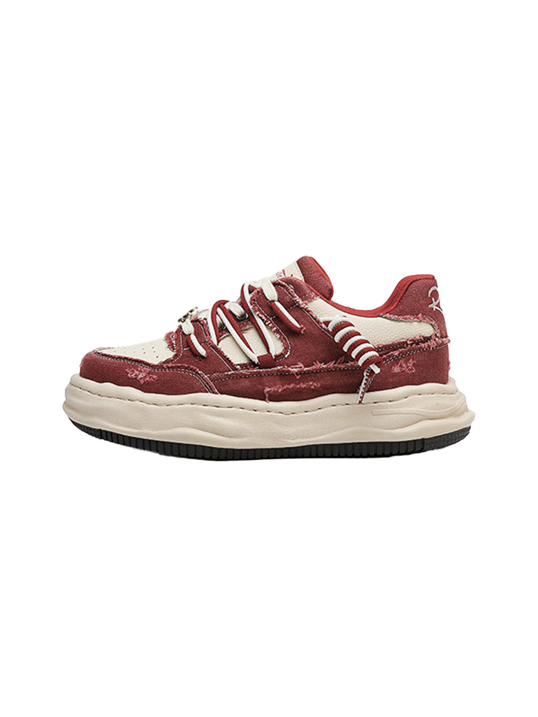 Vintage Wash Denim Sneakers
