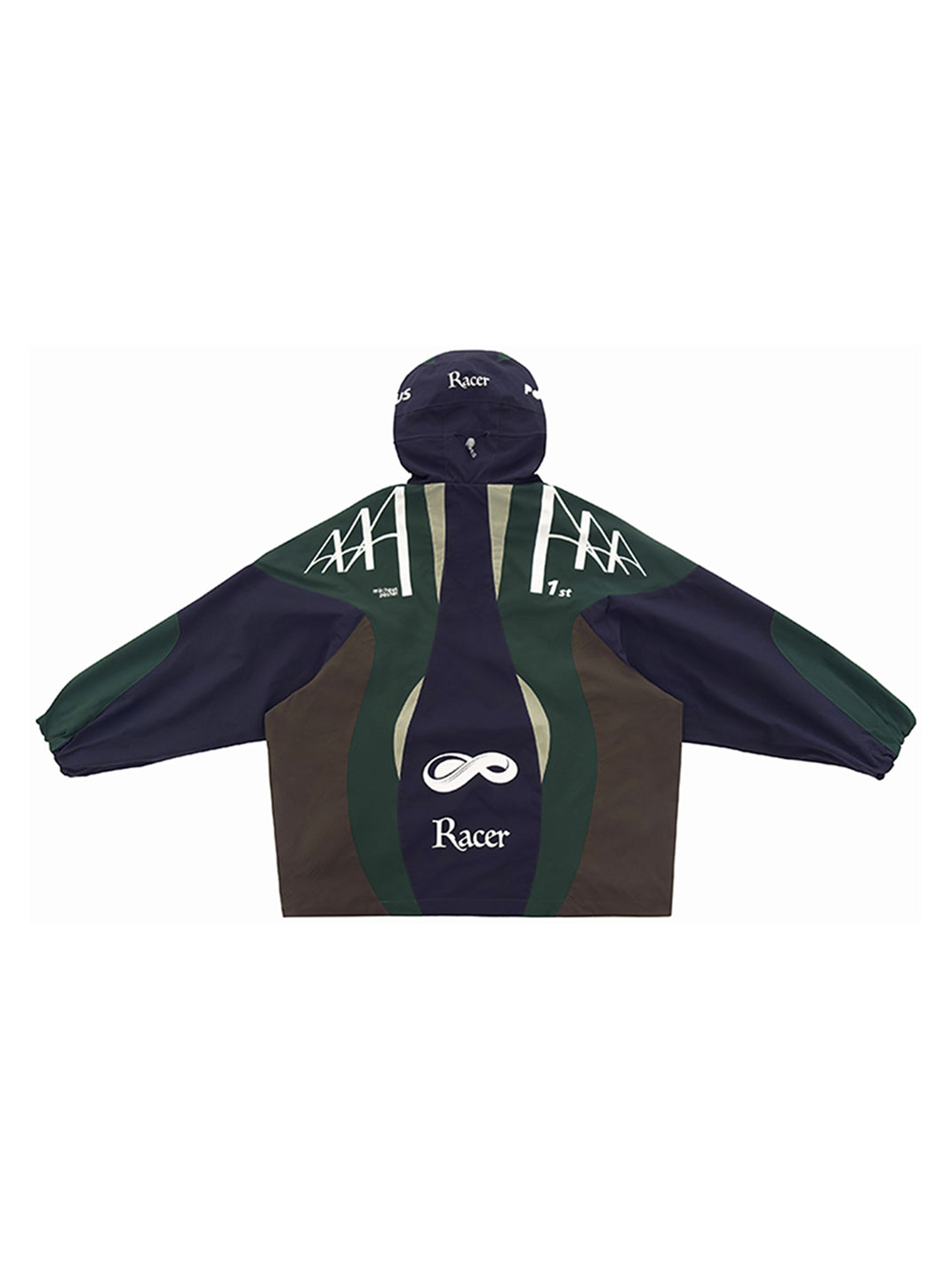 Racing Curve Panel Jacket & Pants Set
