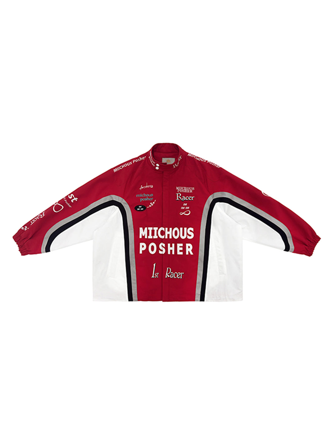 Fully Embroidered Racing Padded Jacket