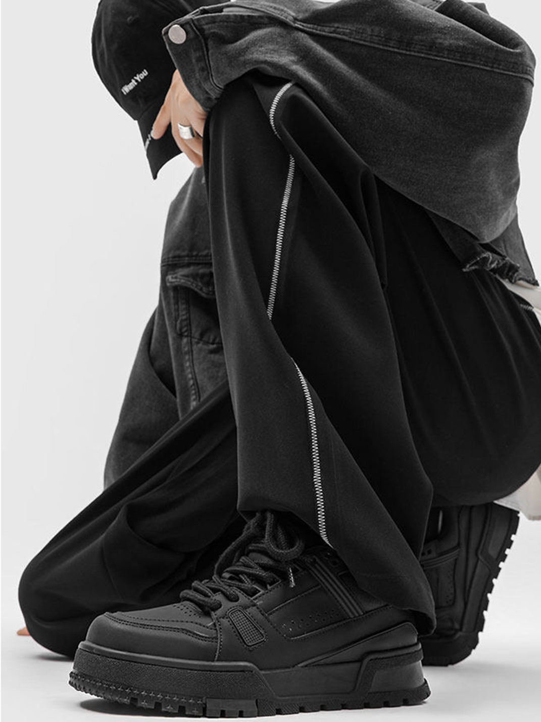 Minimal Chunky Platform Sneakers
