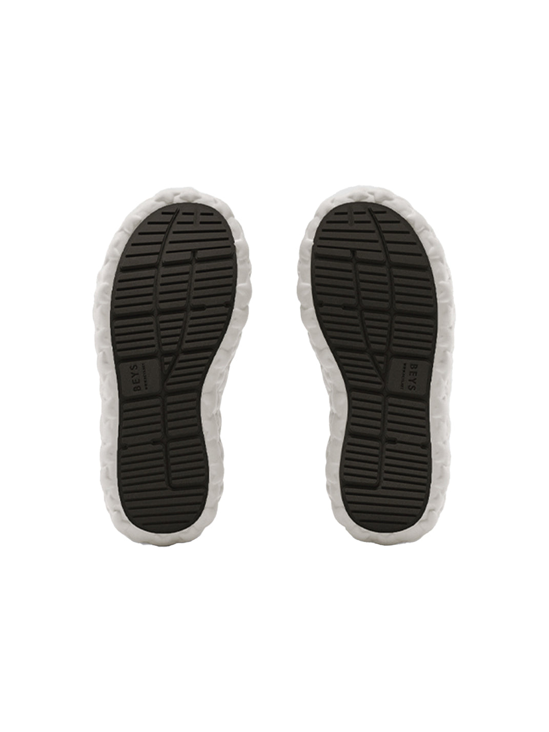 Black Lightweight Star Platform Sandals