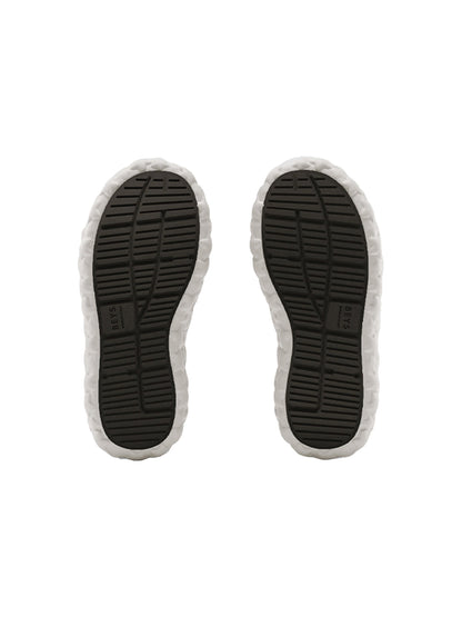 Black Lightweight Star Platform Sandals