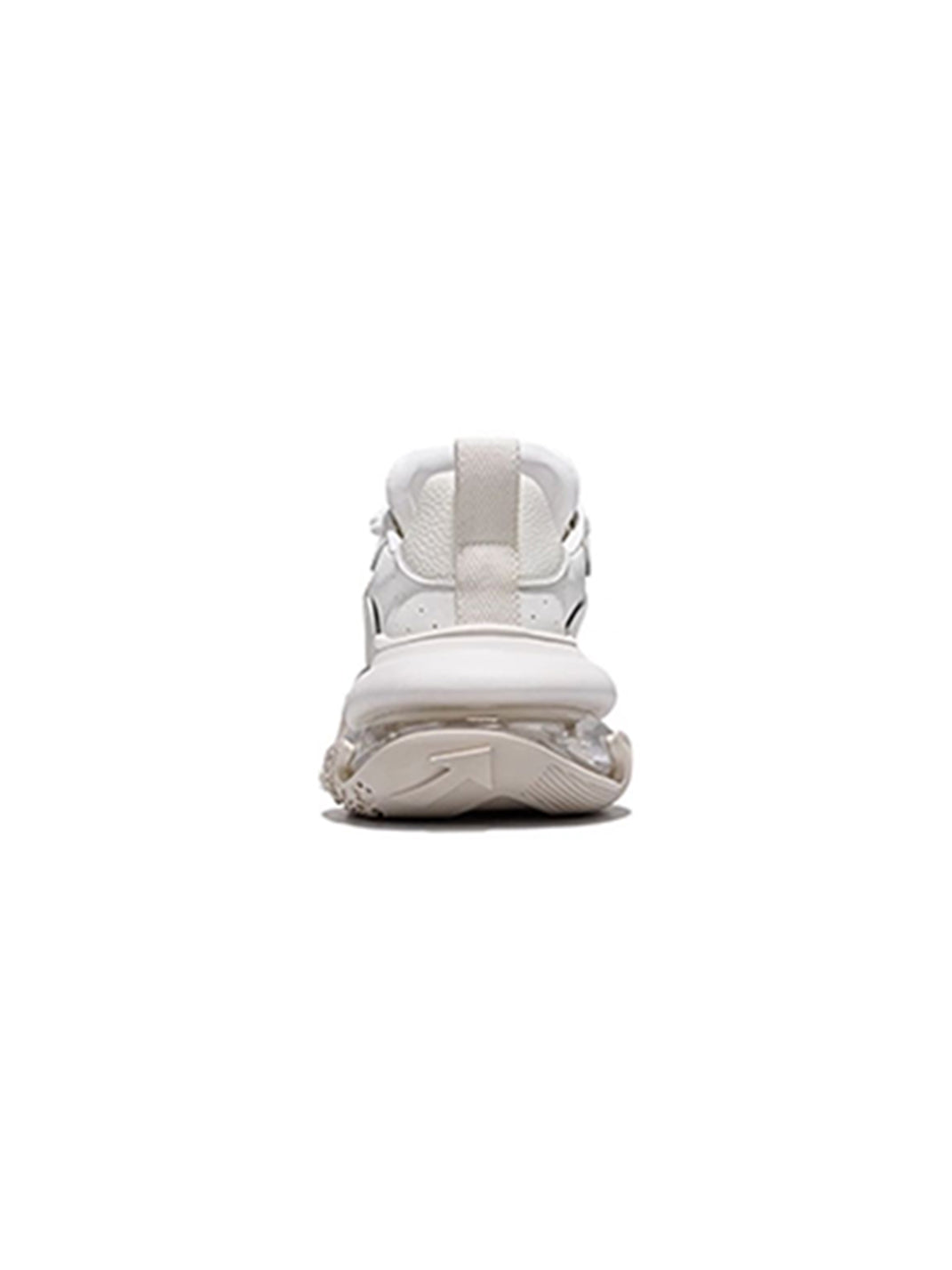 White Vortex Logo Platform Sneakers