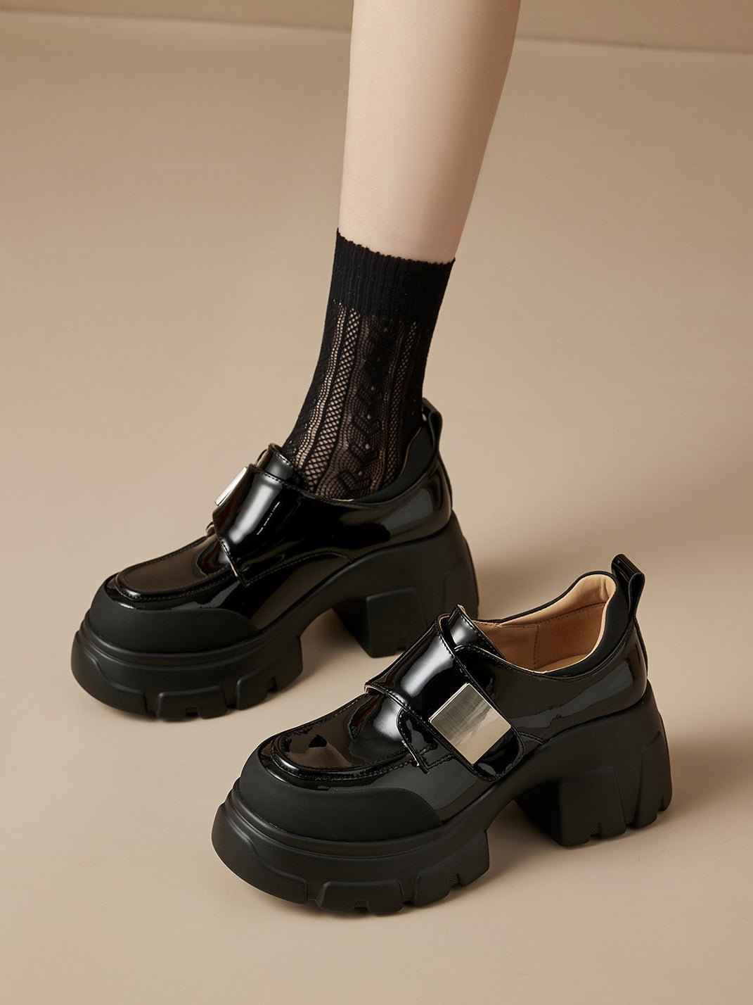 Platform Mary Jane Shoes