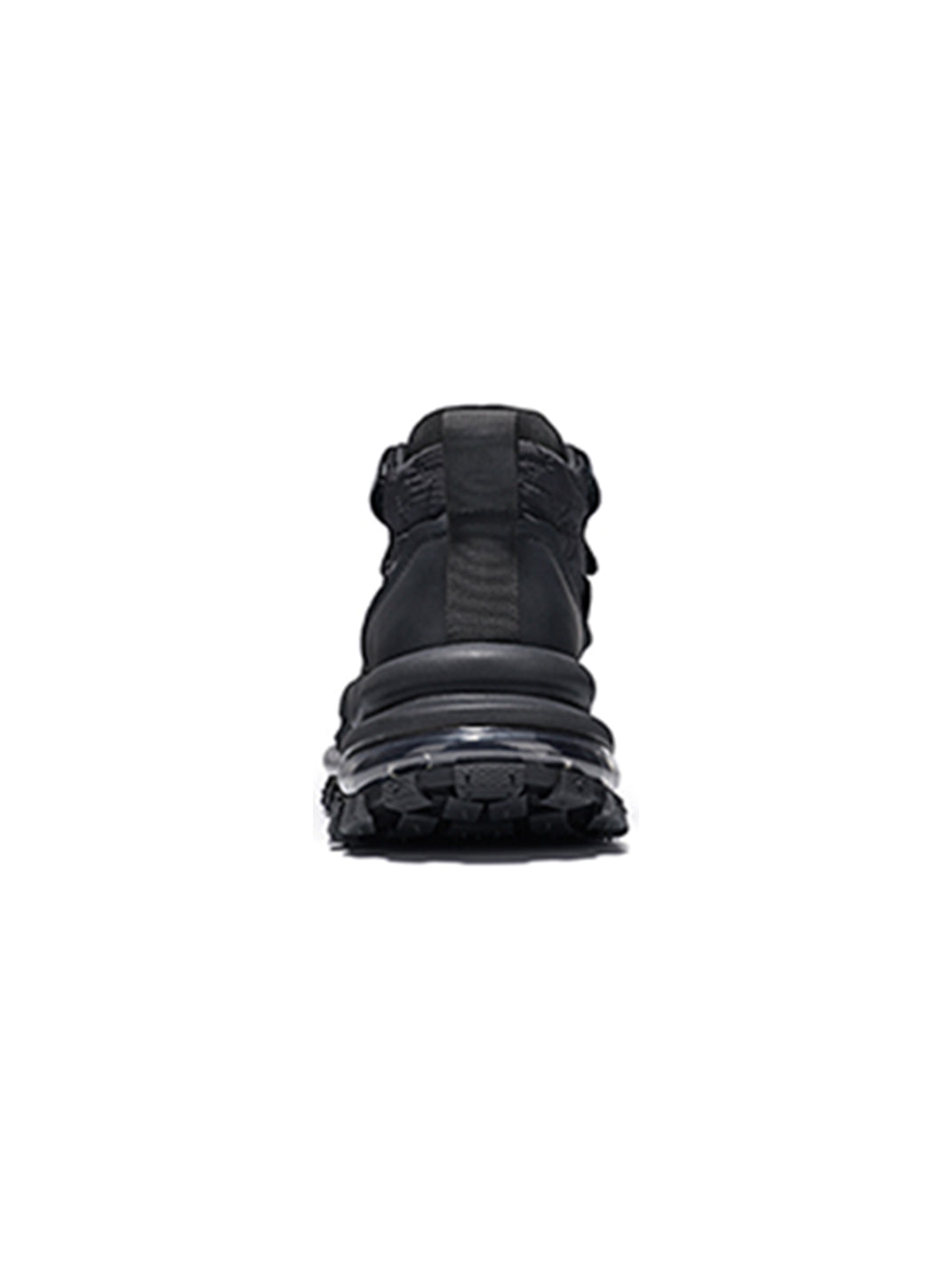 Black Trail Platform Outdoor Sneakers