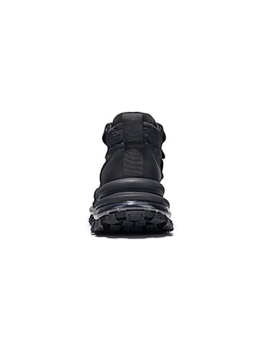 Black Trail Platform Outdoor Sneakers
