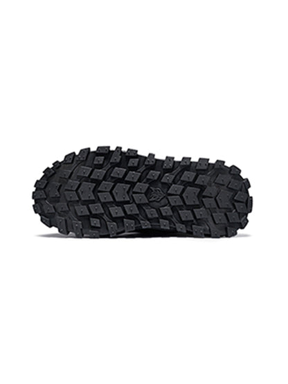 Black Trail Platform Outdoor Sneakers