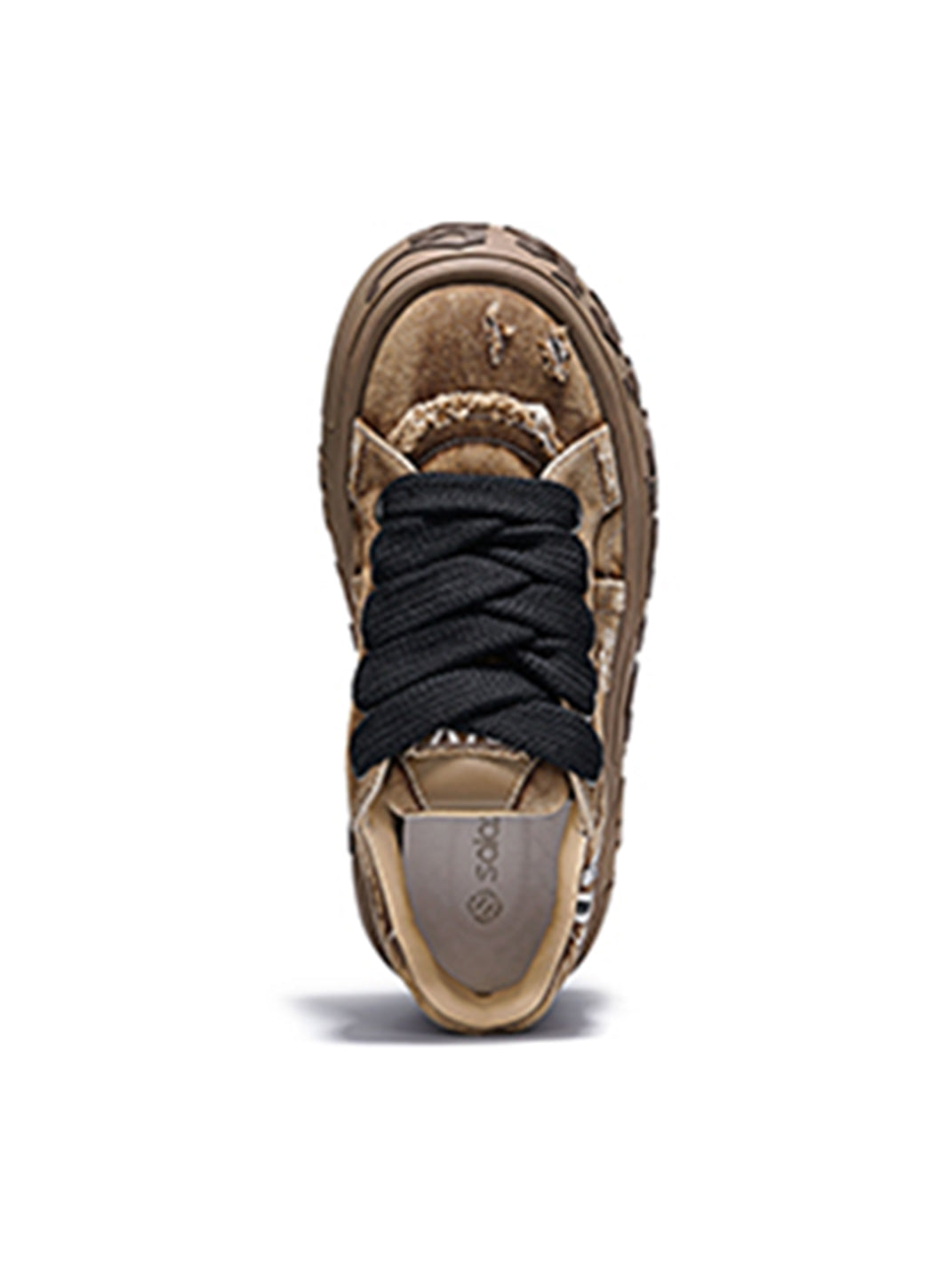Ripped Denim OWL Skate Sneakers
