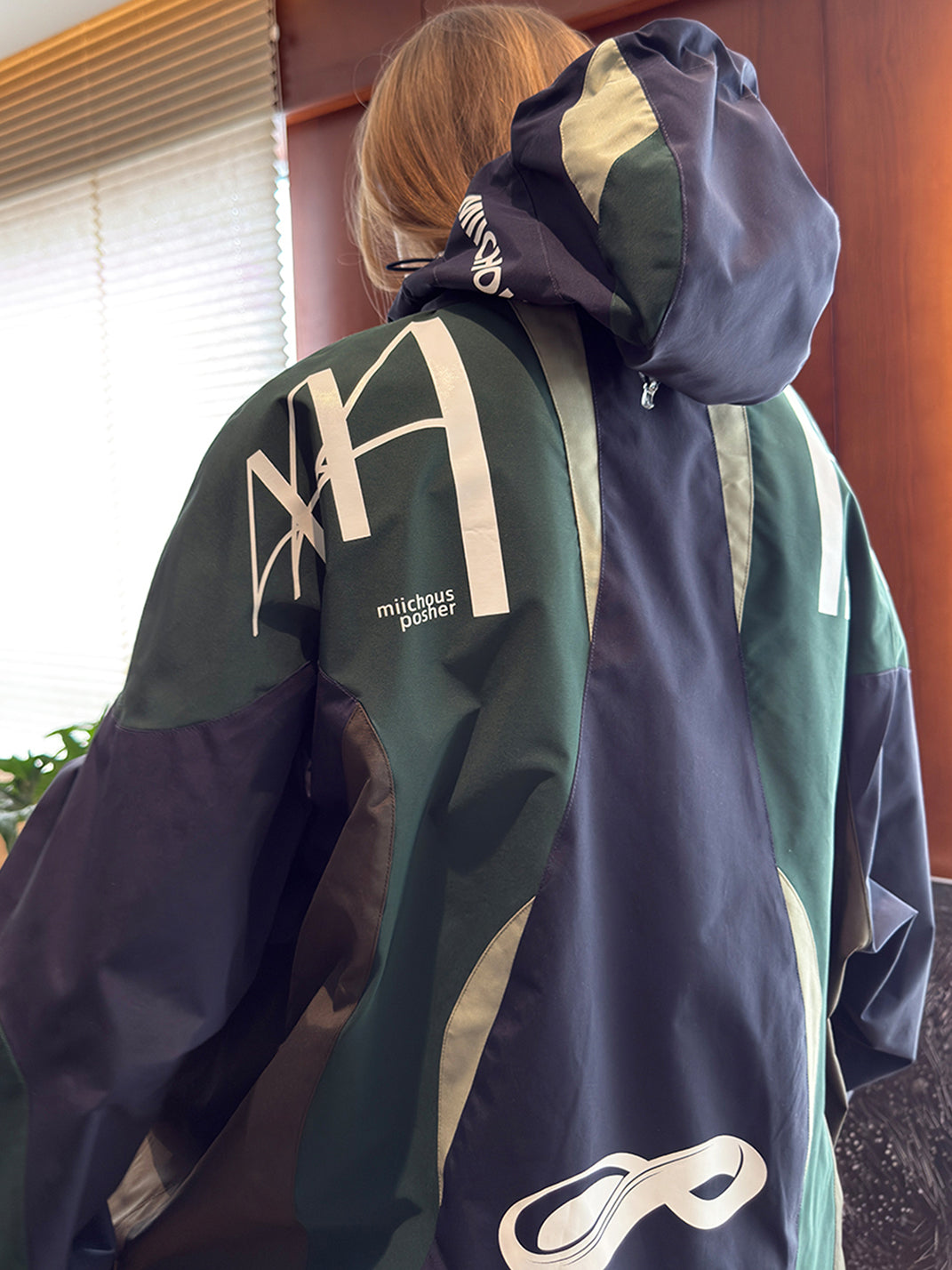 Racing Curve Panel Jacket & Pants Set