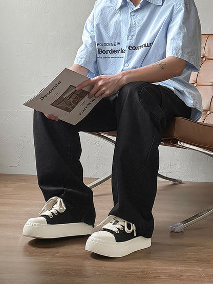 Oversized Cartoon Platform Sneakers