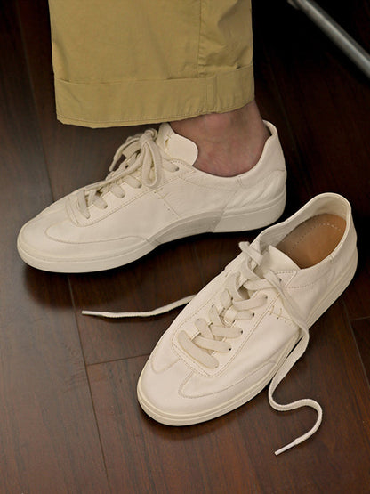 Low-Profile Cowhide Flats