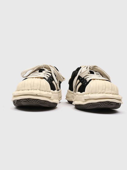 Melted Shell-Toe Platform Sneakers