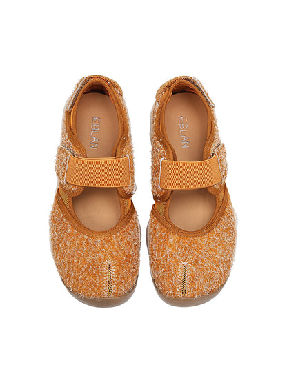 Mary Jane Shoes With Split Toes And Openwork