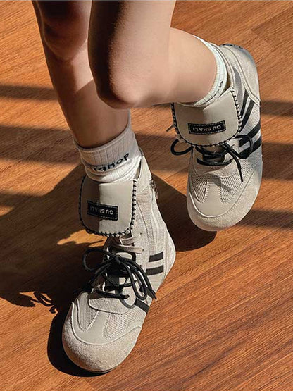 GSL Hybrid Zip-On Boxing Trainer Boots