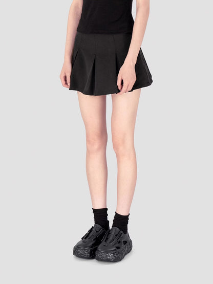 Black Lightweight Star Platform Sandals