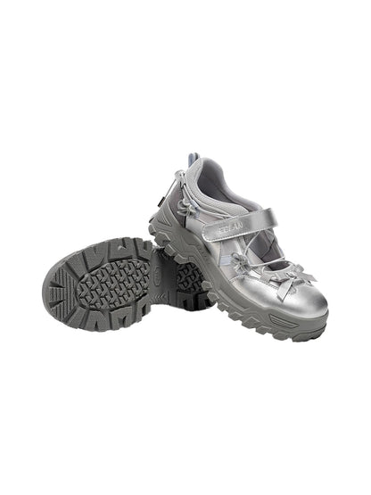 "Meadowlands" Hybrid Quick-Lace Velcro Ballet Trainer