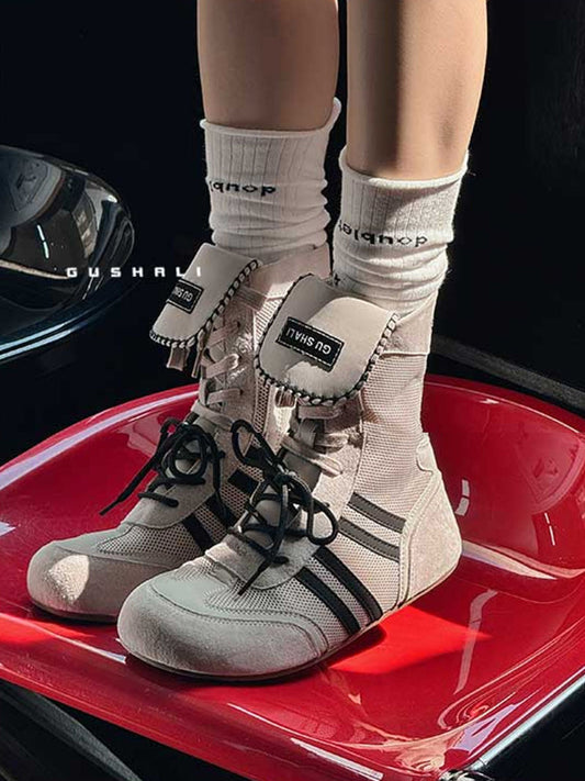 GSL Hybrid Zip-On Boxing Trainer Boots