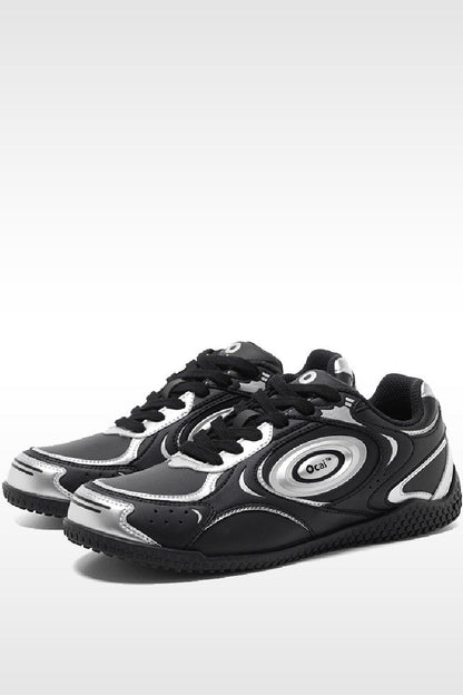 Charcoal Silver Speedcar Sneakers