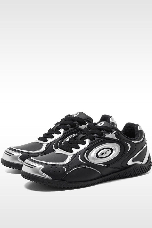Charcoal Silver Speedcar Sneakers