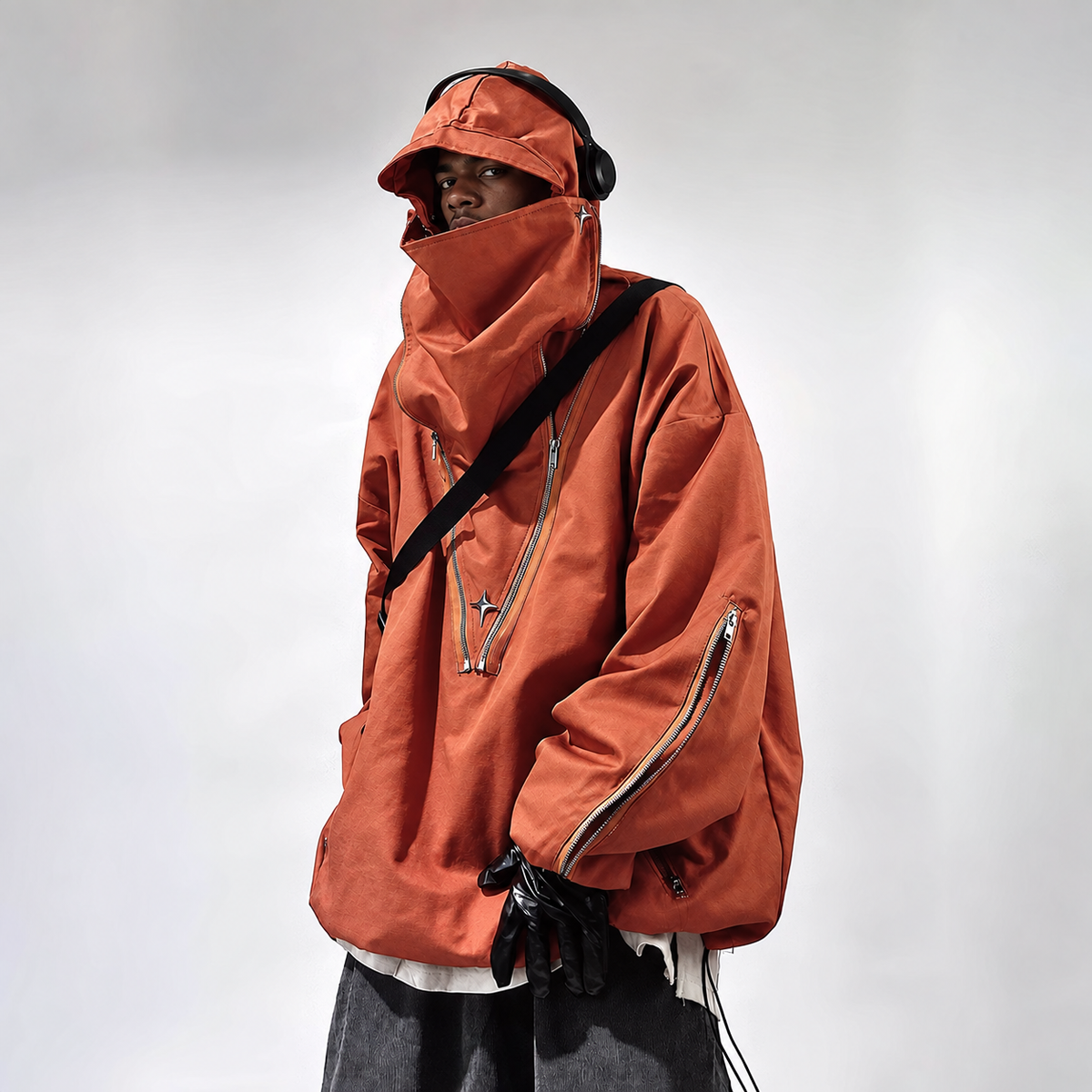 UUCSCC Utility Hooded Windbreaker Jacket
