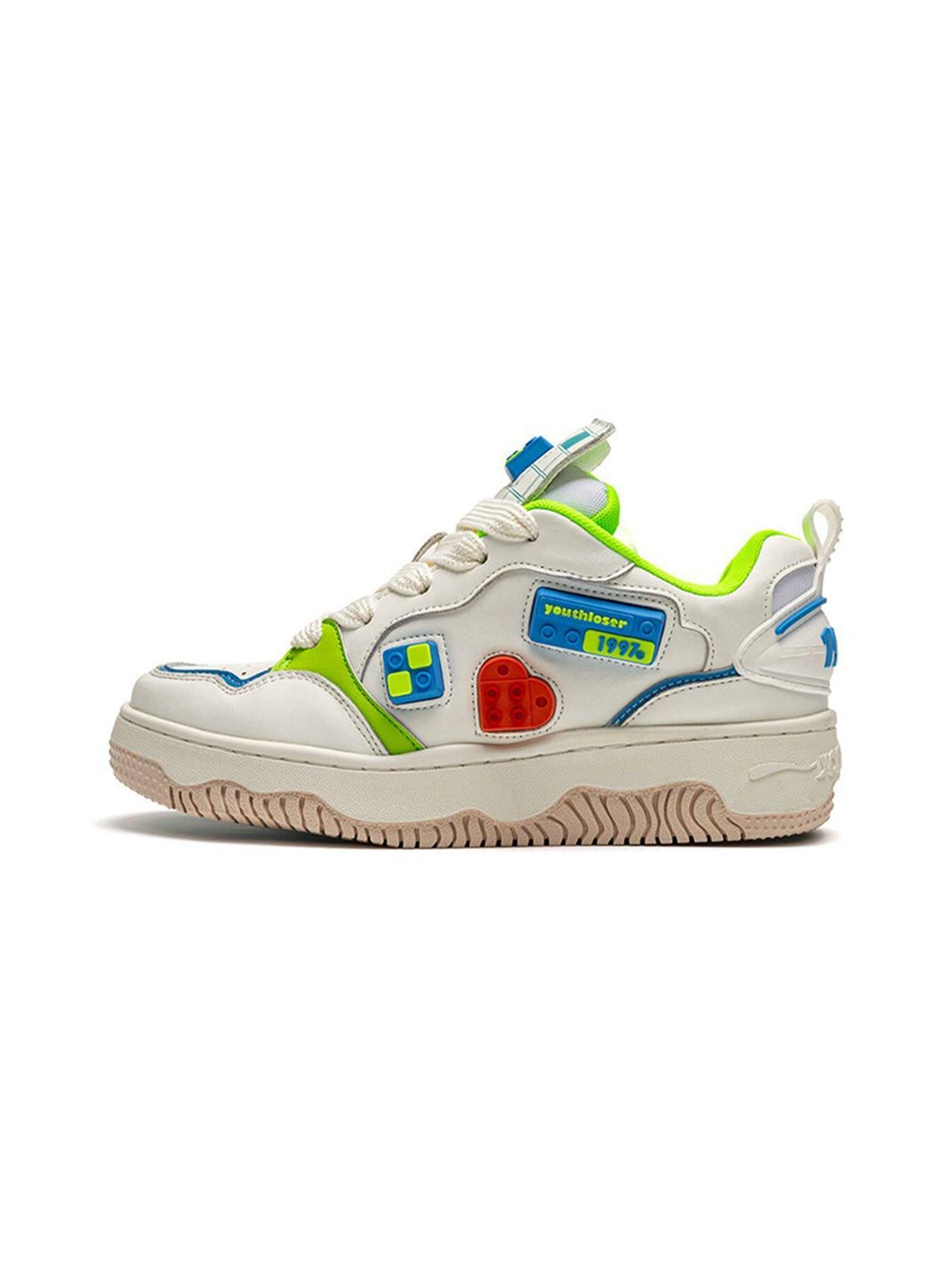 Blocky Chunky Platform Skate Sneakers