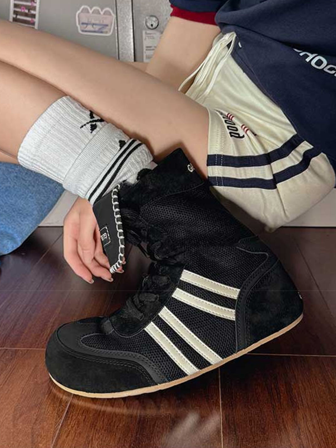 GSL Hybrid Zip-On Boxing Trainer Boots