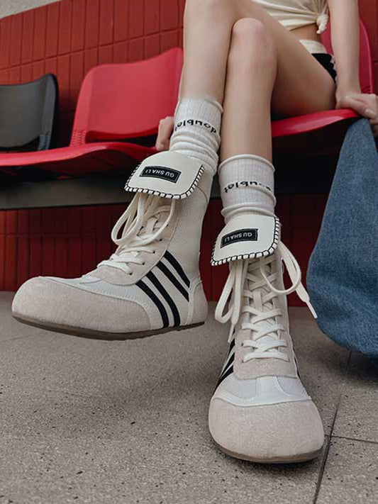 GSL Hybrid Zip-On Boxing Trainer Boots
