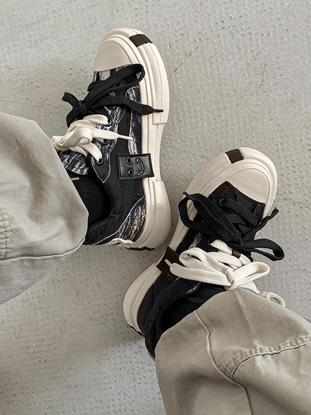 Reef Canvas Platform Sneakers