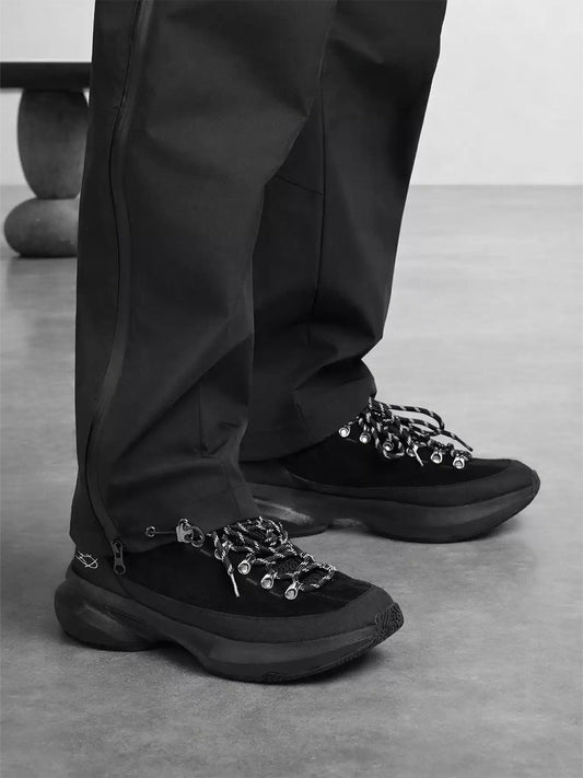 All-Black Samurai Casual Sneakers