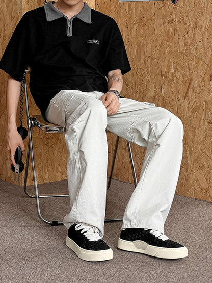 Woven Texture Platform Sneakers