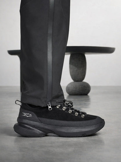 All-Black Samurai Casual Sneakers