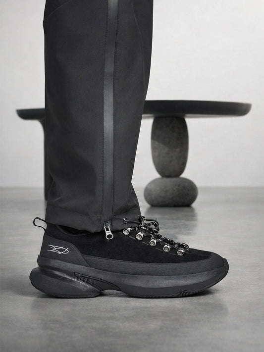 All-Black Samurai Casual Sneakers