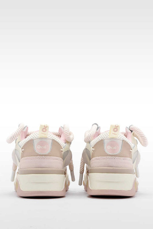 Smog Pink Retro Skate Sneakers