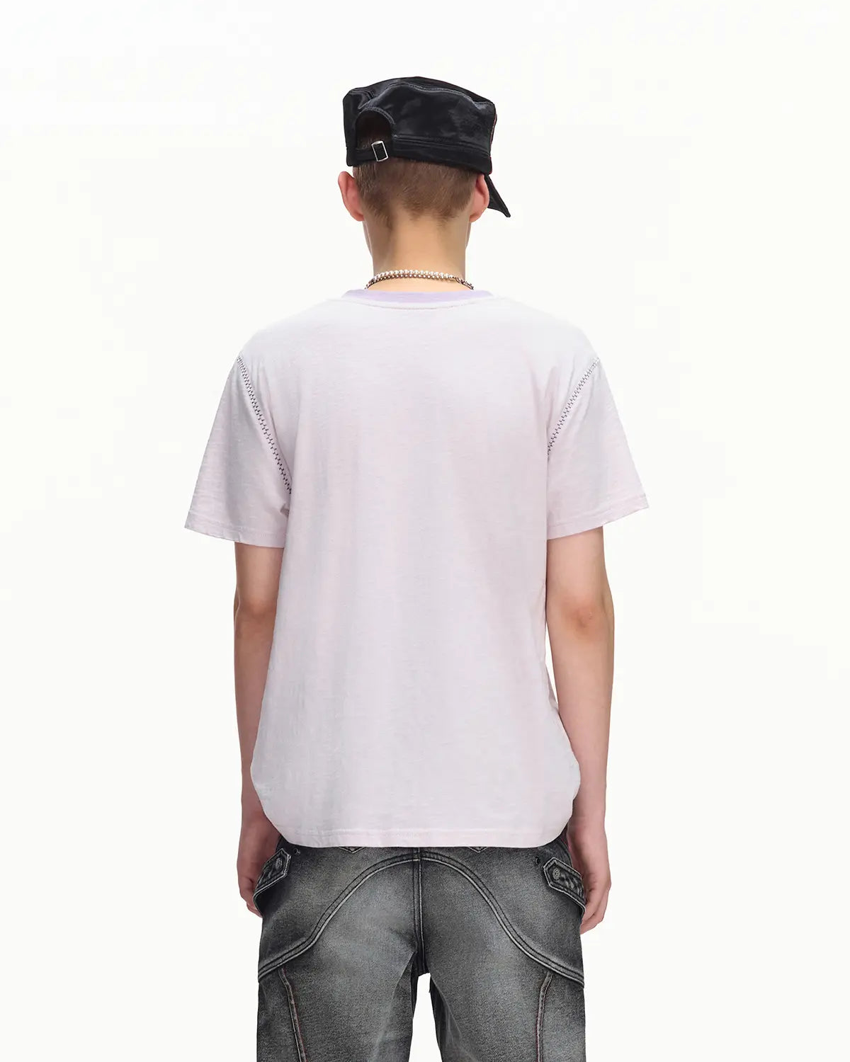 EMO Vintage Washed V-Neck Tee