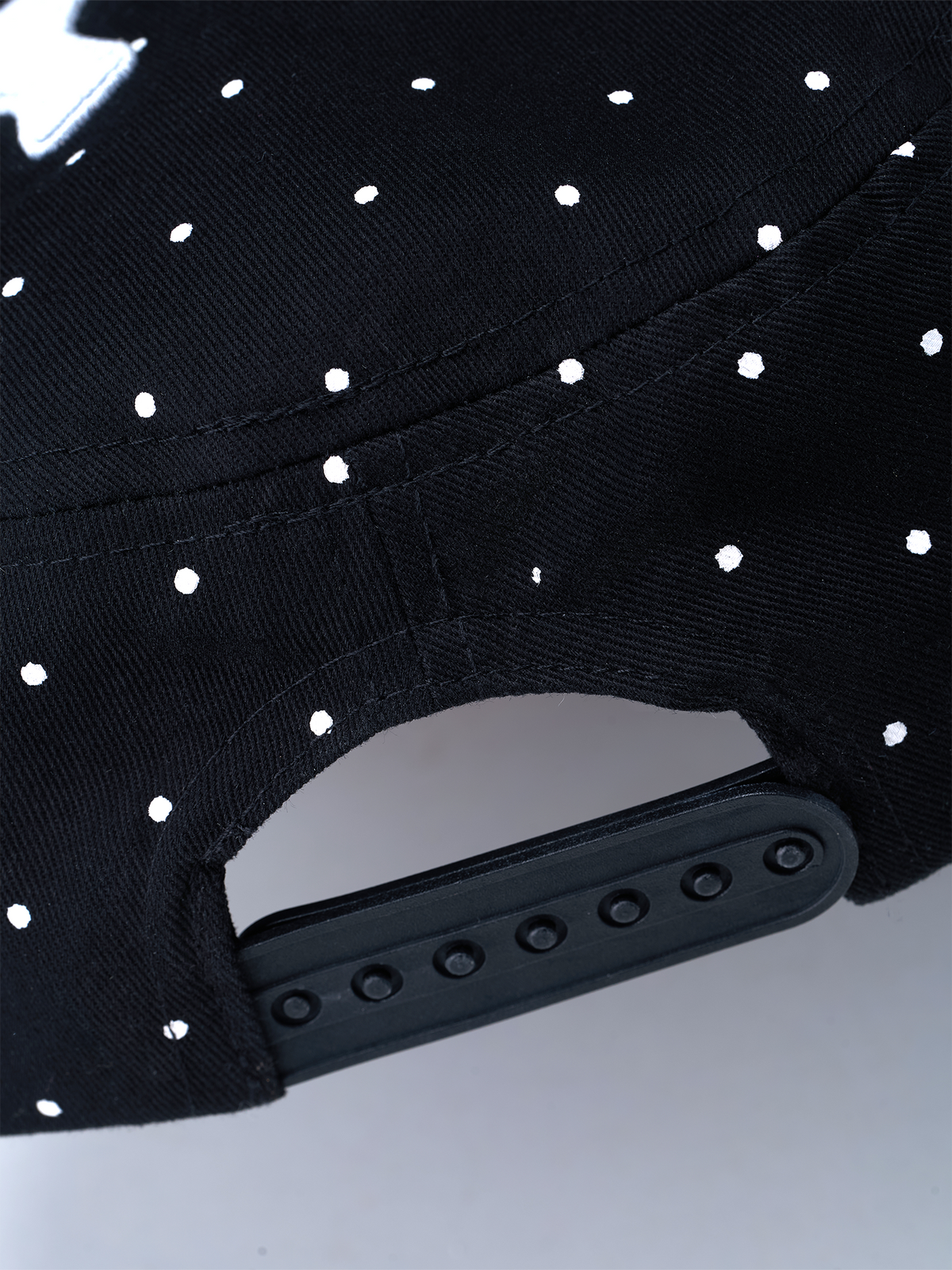 SANB Polka Dot Embroidered Pillbox Hat